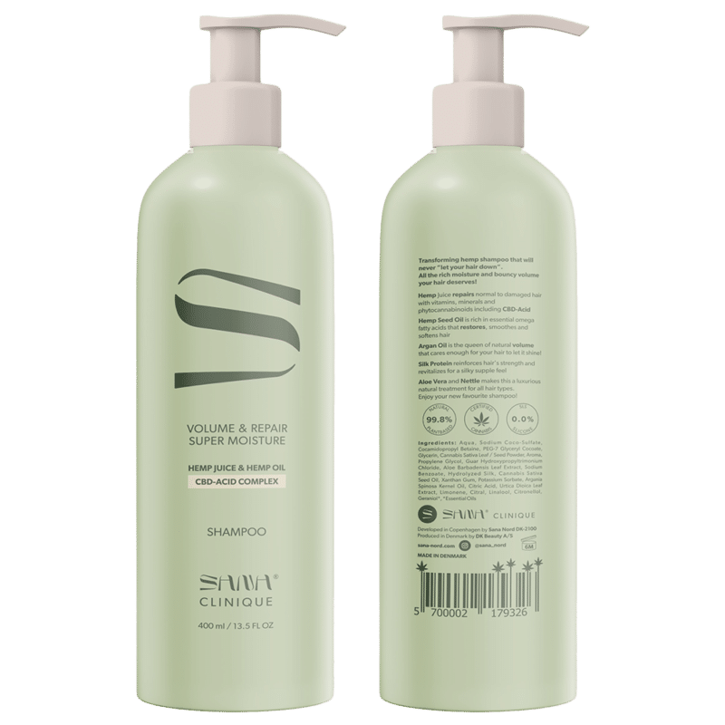 RAW HAMPE SHAMPOO, 400 ML