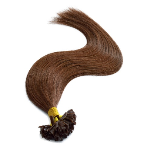 Auburn medium U- tip kreatin extensions Extensions Made from 100% Real Human Hair - Natural, Luxurious Finish