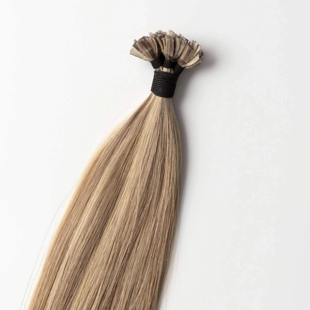 Mix blond I-tip kreatin extensions