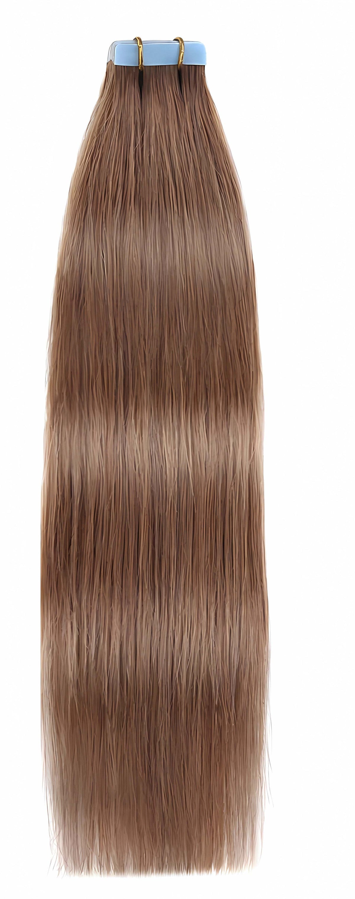 light brown Tape extensions
