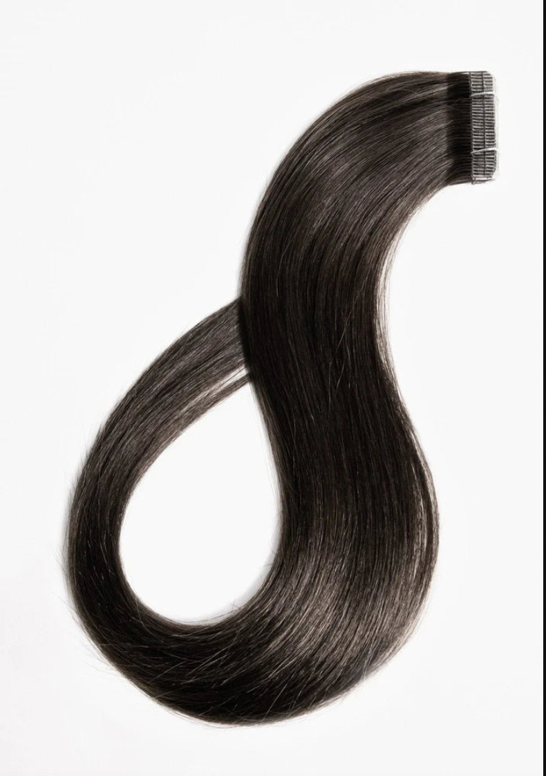 Dark brown Tape extensions
