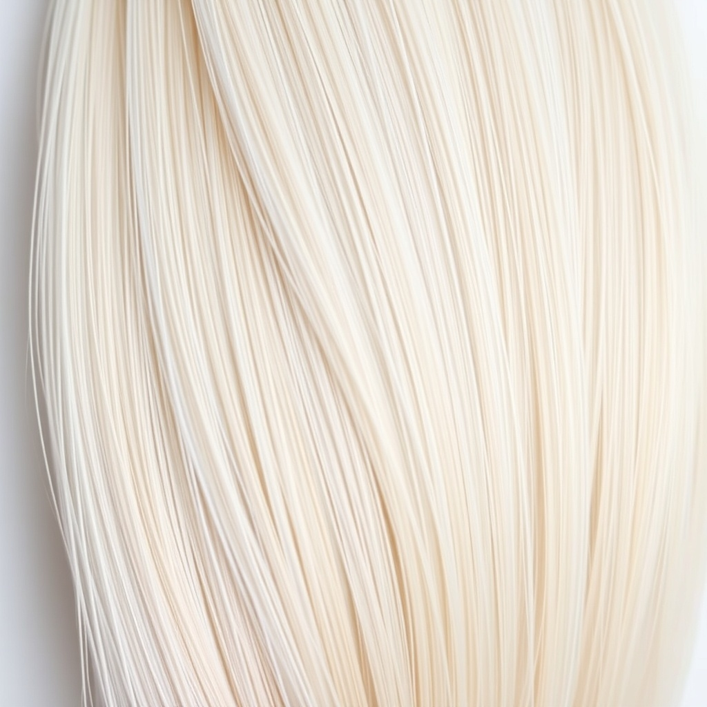 Weft extensions blond