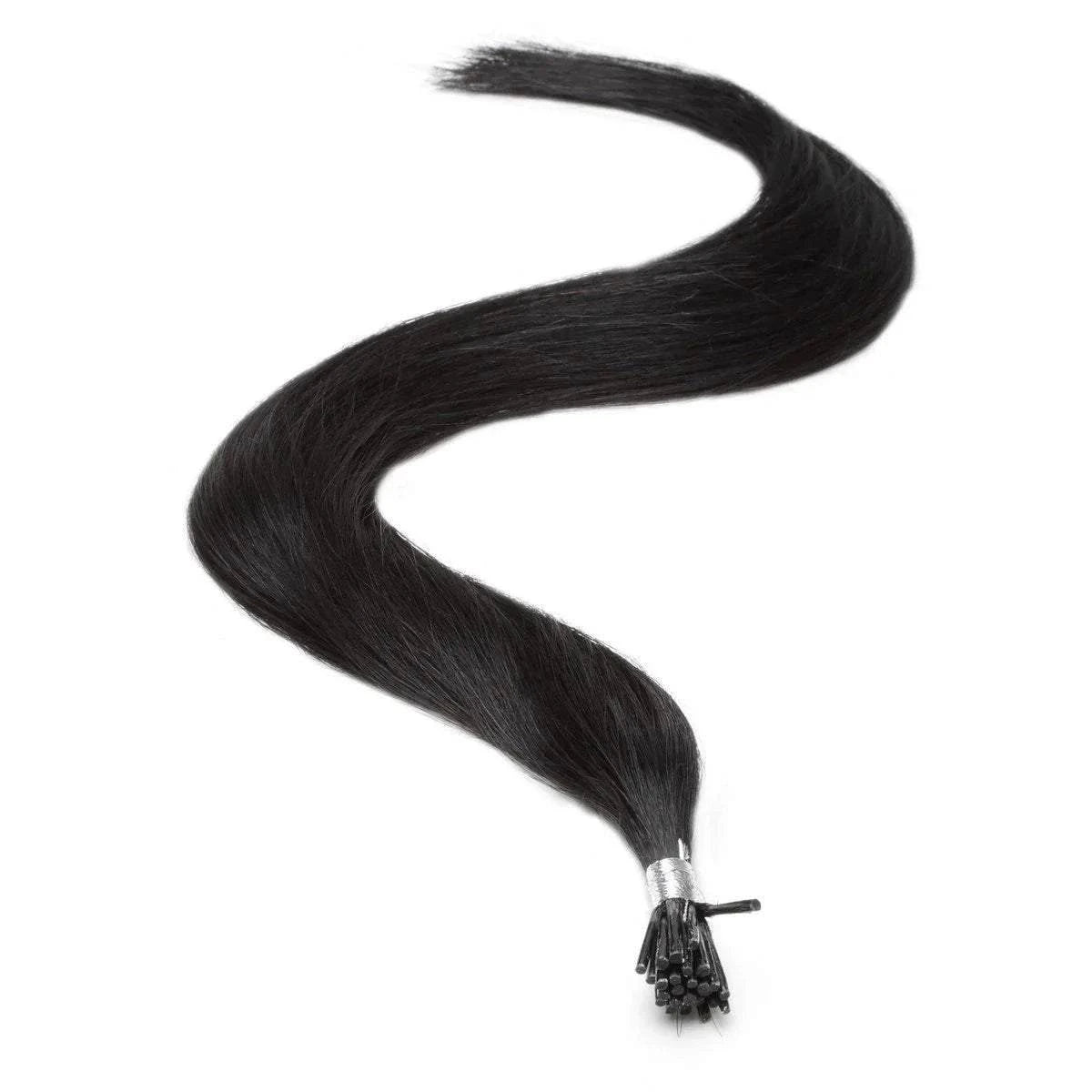 Black i tip kreatin extensions