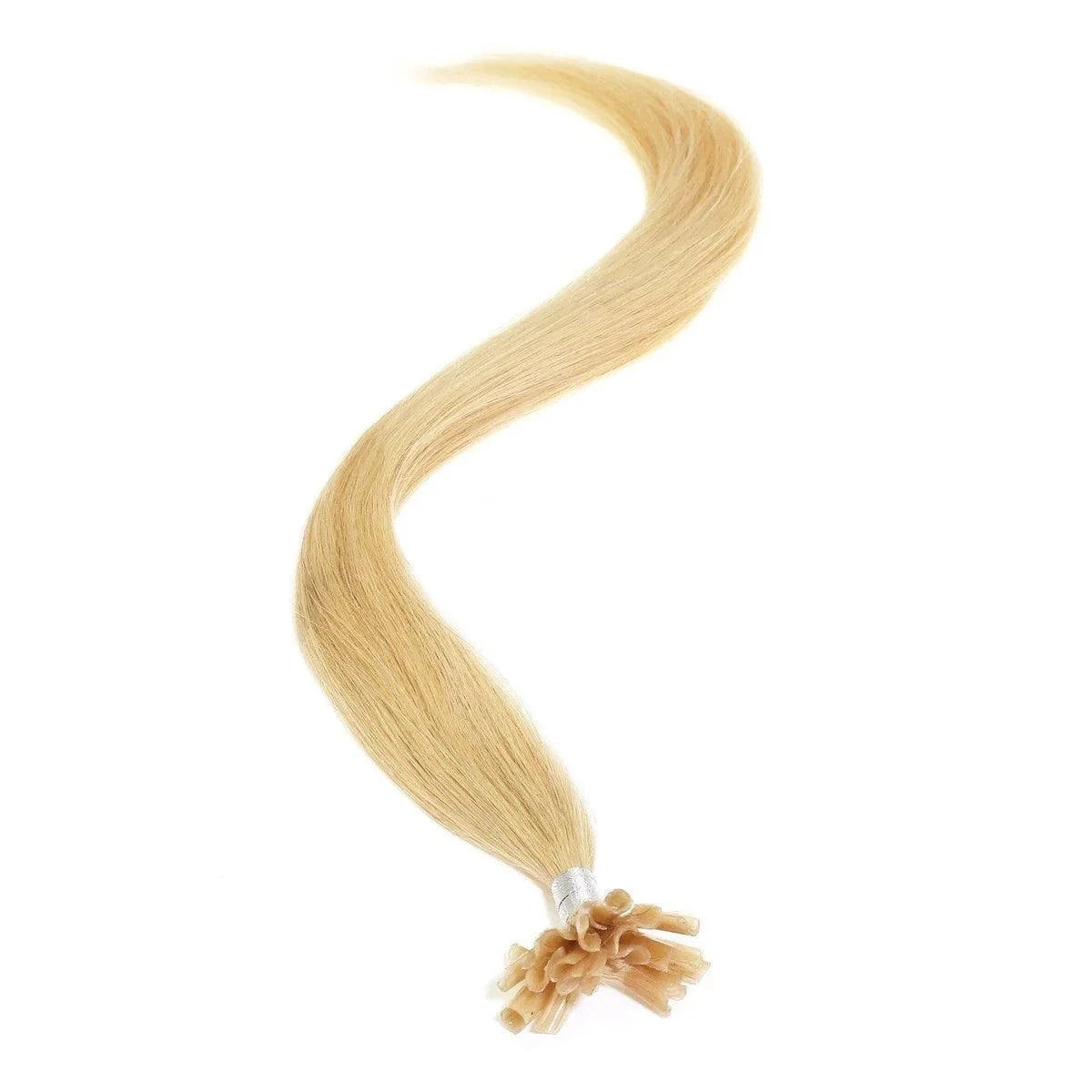 Blond U-tip kreatin extensions Extensions Made from 100% Real Human Hair - Natural, Luxurious Finish
