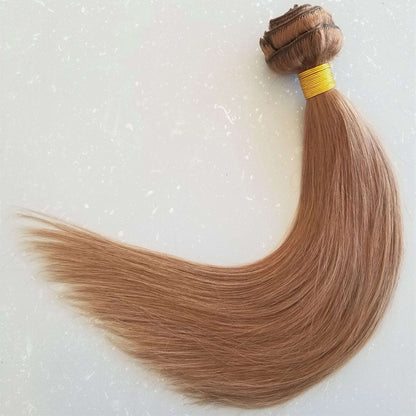 Cold Fusion I-tip Chestnut light brown Extensions Made from 100% Real Human Hair - Natural, Luxurious Finish
