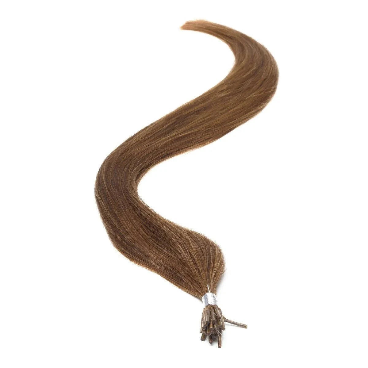  Auburn medium I- tip kreatin extensions extensions Made from 100% Real Human Hair - Natural, Luxurious Finish