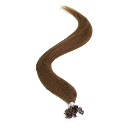 Dark brown U-Tip extensions