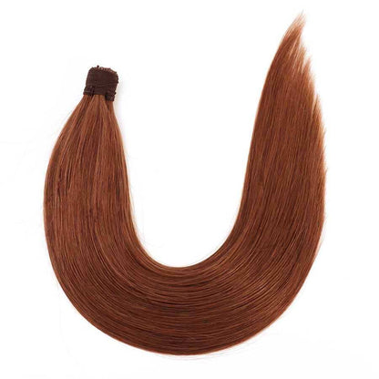 Dark copper I-Tip extensions Extensions Made from 100% Real Human Hair - Natural, Luxurious Finish