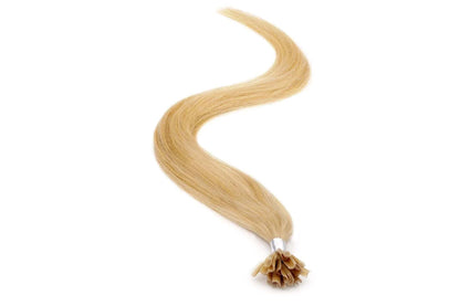 Blond medium U- tip kreatin extensions Extensions Made from 100% Real Human Hair - Natural, Luxurious Finish